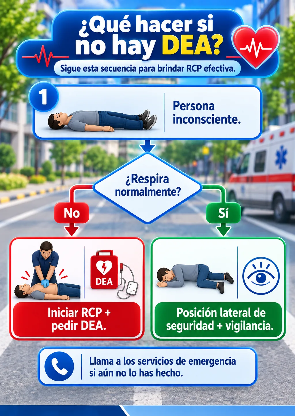 Posición lateral de seguridad y su relación con la RCP